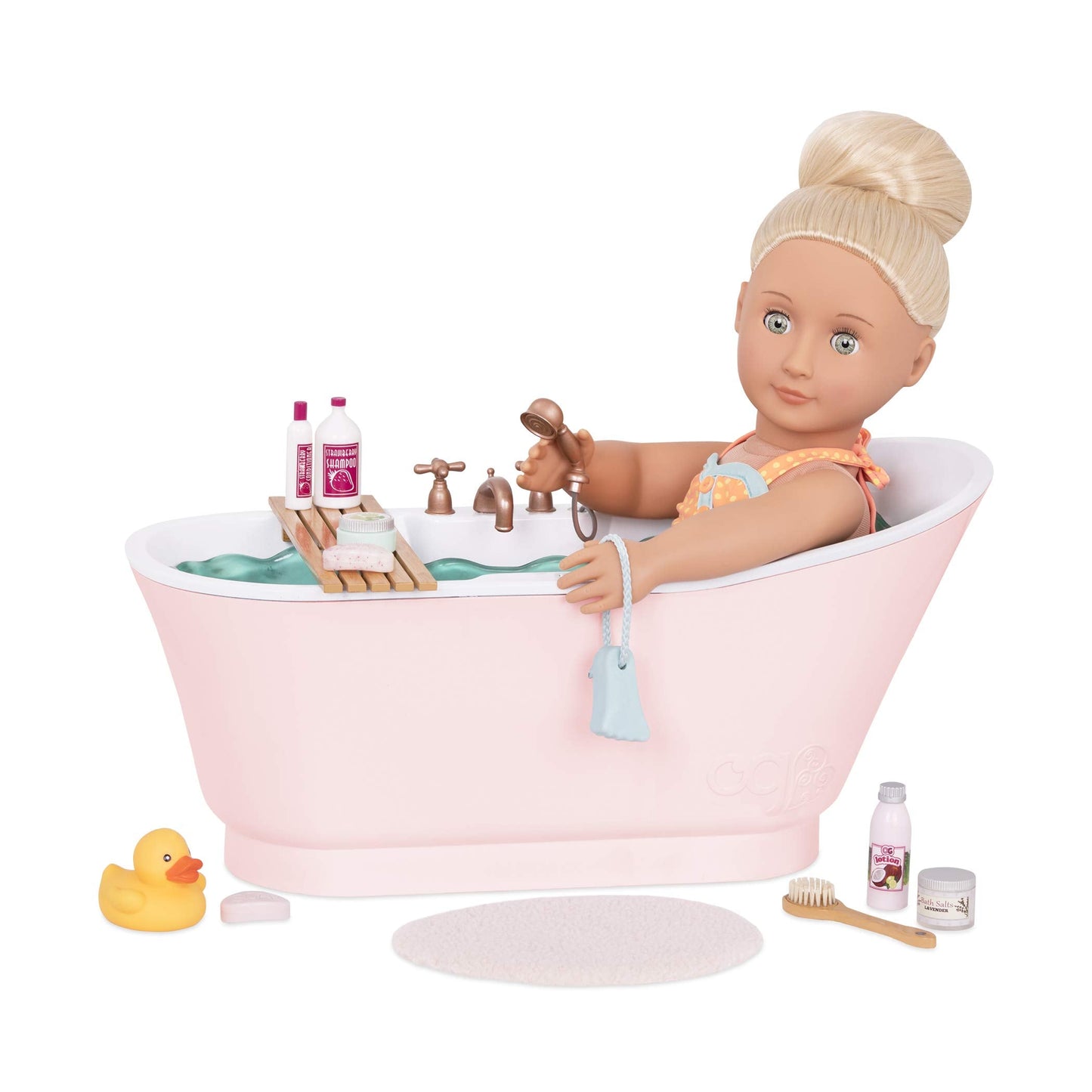Our Generation Bath & Bubbles Deluxe Set for 18-Inch Dolls | 3+ Toy Accessories