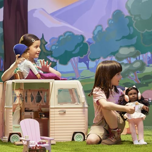Our Generation Milo 45cm Boy Doll with Rolling Luggage & Travel Accessories | 3+