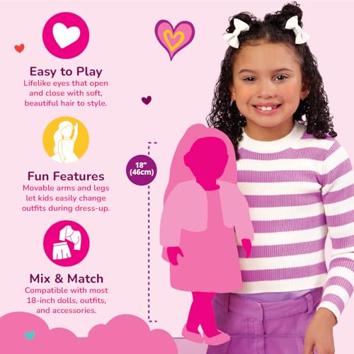 Our Generation Milo 45cm Boy Doll with Rolling Luggage & Travel Accessories | 3+