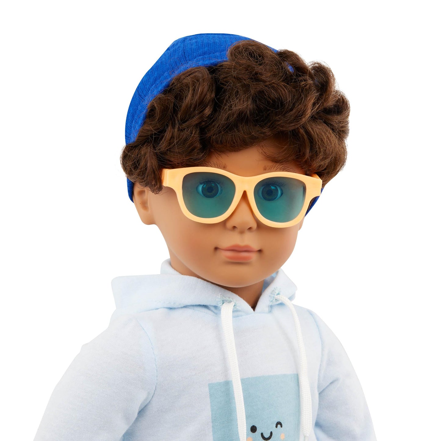 Our Generation Milo 45cm Boy Doll with Rolling Luggage & Travel Accessories | 3+