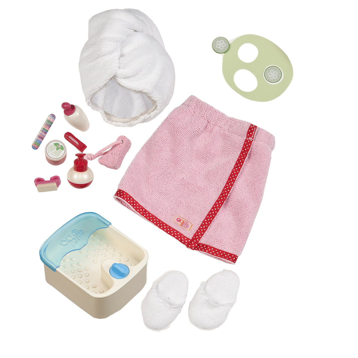 Our Generation Sp-Aaaah Day Spa Set for 18-Inch Dolls | Doll Spa Accessories by Battat