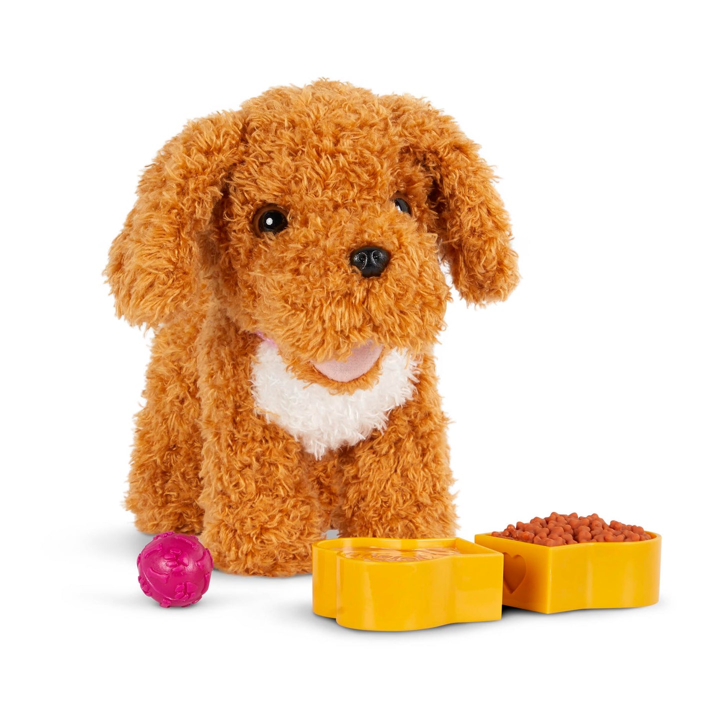Our Generation Hop in Dog Carrier – Plush Poodle Doll Travel Kit