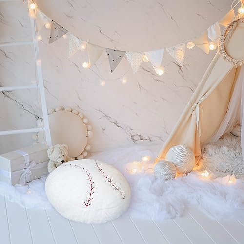 OurHonor Baseball Plush – 18-Inch Soft Plush Pillow, Decor & Gift