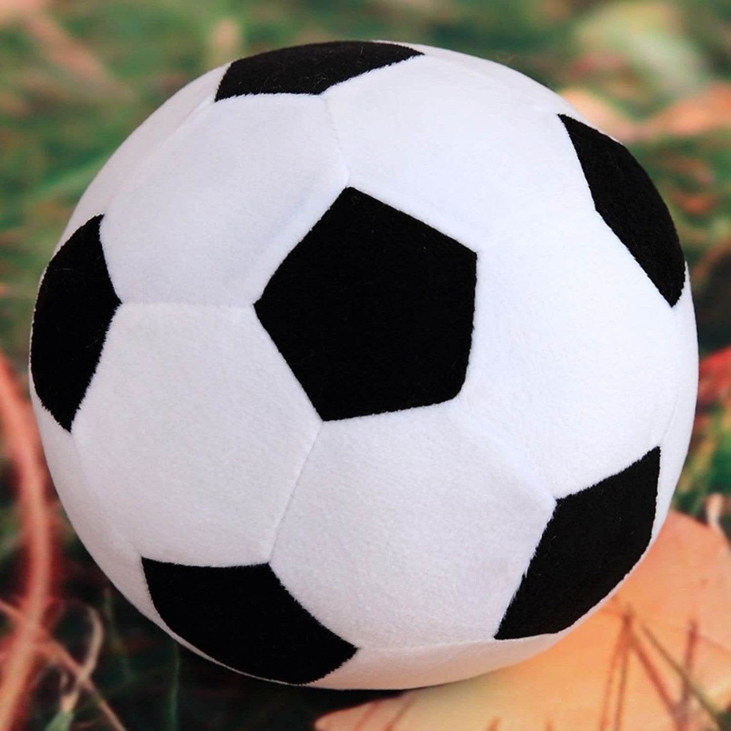 OurHonor Plush Soccer Ball 11.8-inch – Soft Soccer Toy, Pillow, Gift for Kids