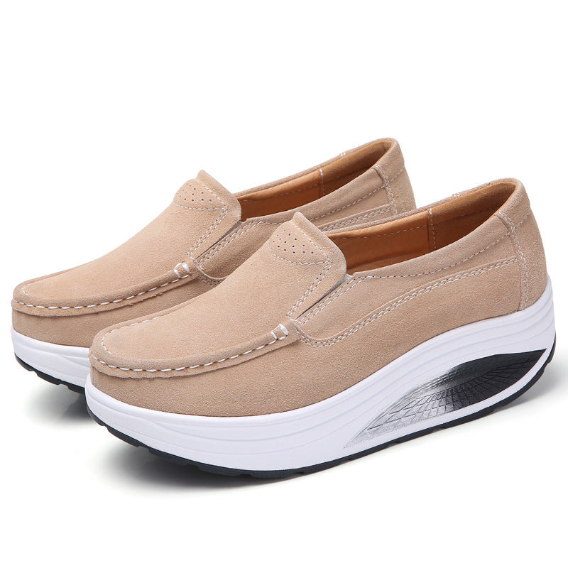 Outdoor Slip-on Platform Shoes, Women's Premium Quality Shoes, Casual Summer Shoes