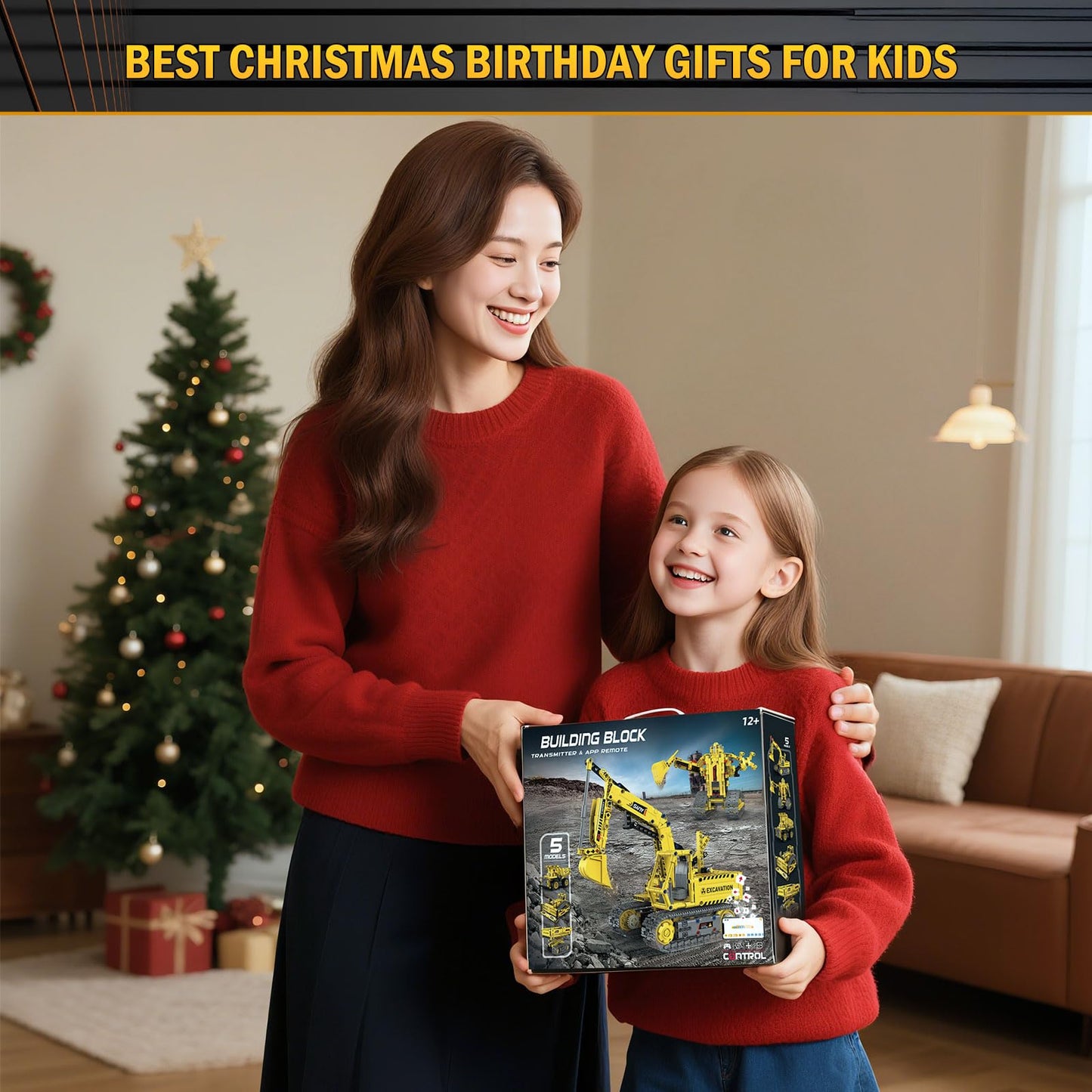 OUTOGO 5 in 1 STEM RC Robot Building Kit – 555 PCS, App & Remote Control