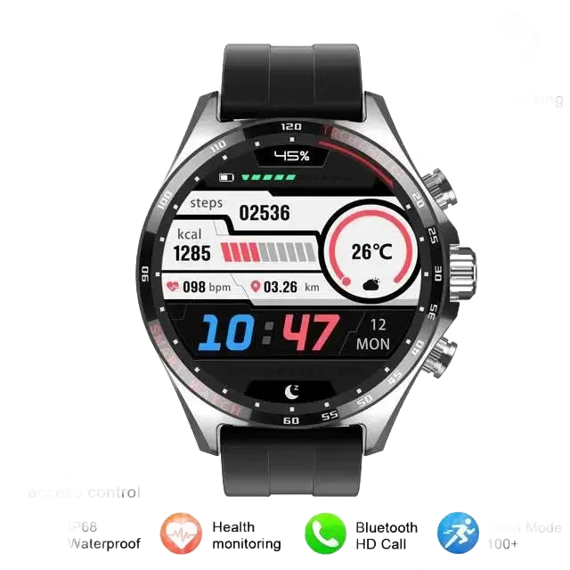 BluetoothCall Compass Smart Watch