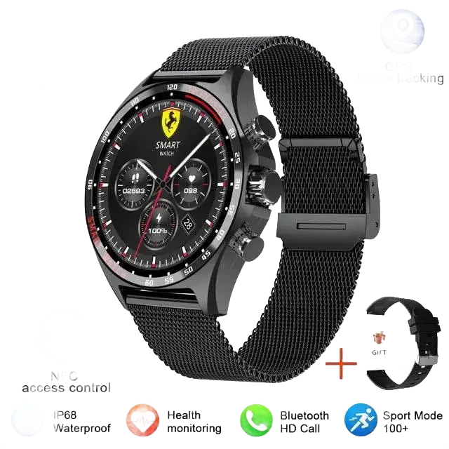 BluetoothCall Compass Smart Watch
