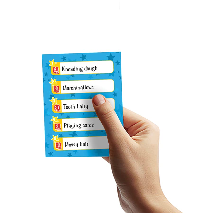 Outset Media Family Charades Card Game – Travel Friendly, 355 Charades on 71 Cards, Ages 8+