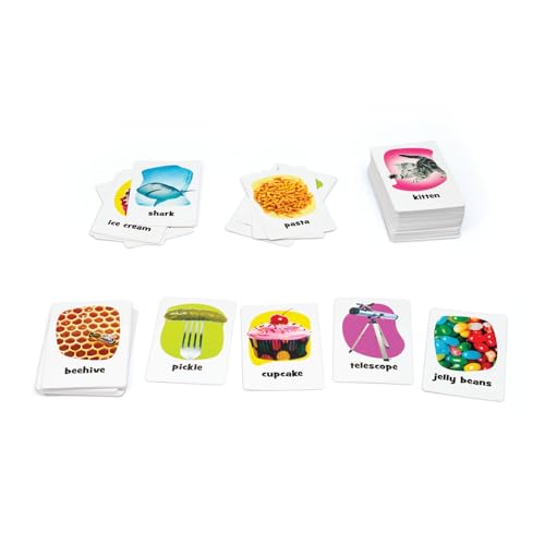 Outset Pickles to Penguins Travel Edition – Quick-Thinking Picture-Linking Party Game for 2+ Players (Ages 8+)