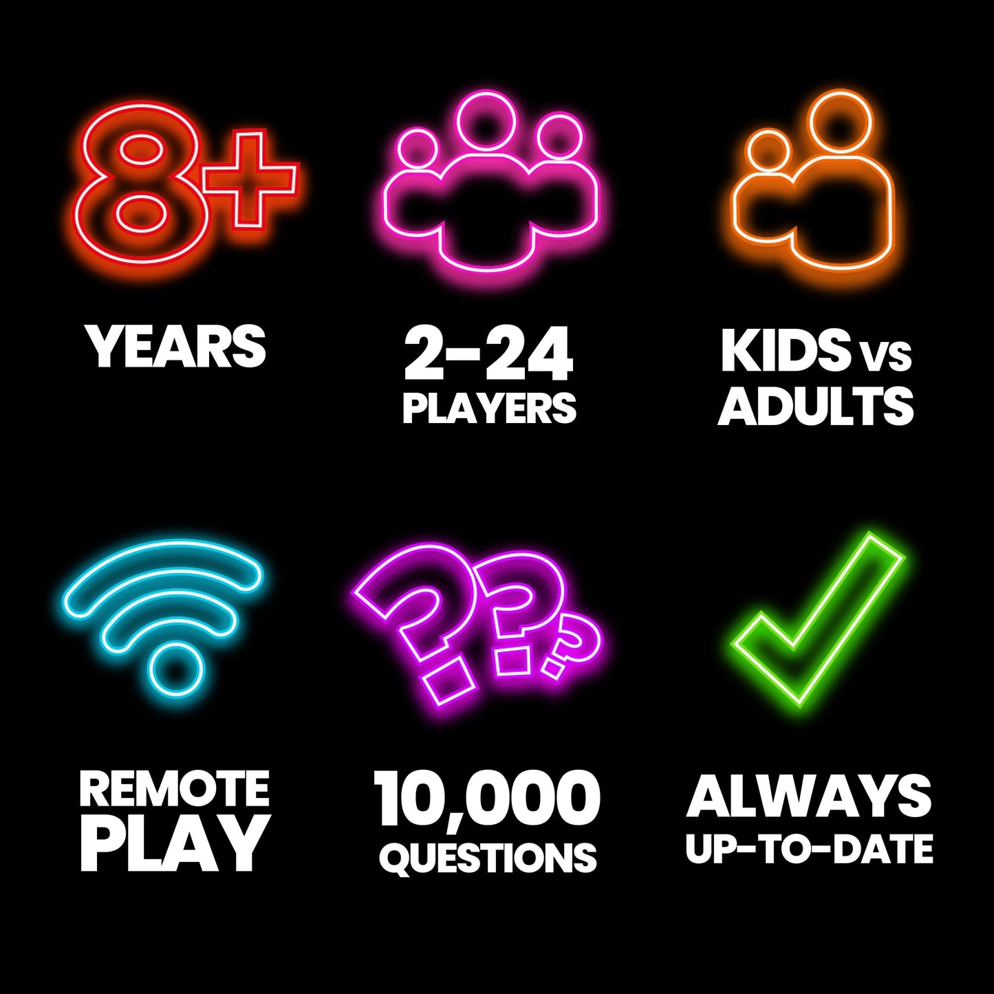 Outsmarted Ultimate Edition: 10 Bonus Categories for 2–24 Players | Family Quiz Night 2026