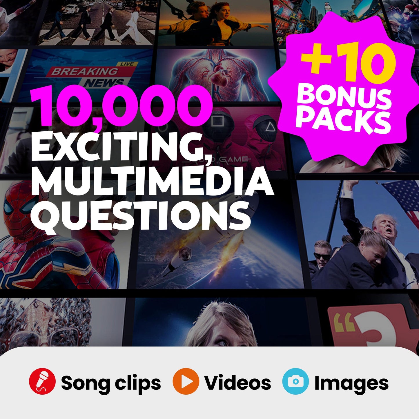 Outsmarted Ultimate Edition: 10 Bonus Categories for 2–24 Players | Family Quiz Night 2026