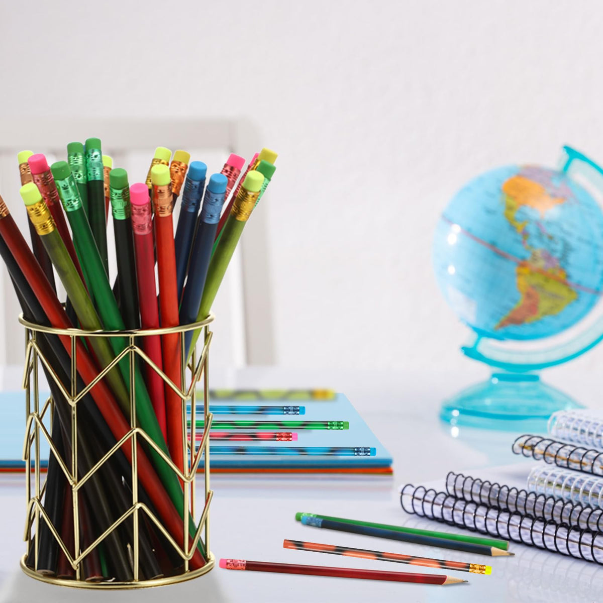 Outus 15-Piece Color-Changing Mood Pencil Bulk with Eraser – Heat Activated Thermochromic Pencils