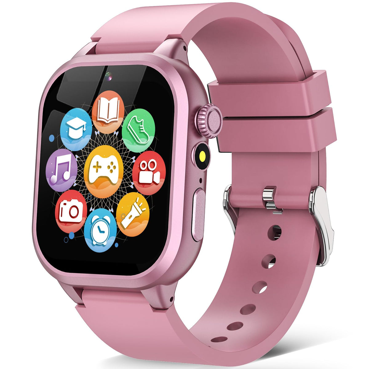 OVV Kids Game Watch – 1.54in HD Touchscreen, 30+ Educational Games, Camera & Parental Controls