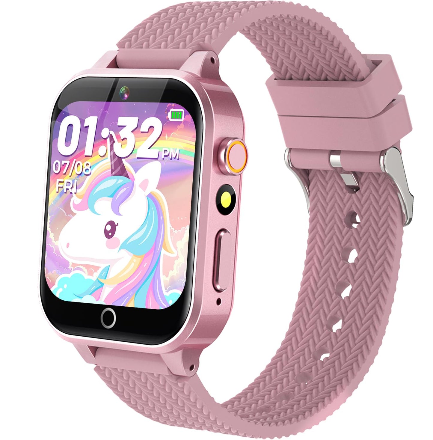 OVV Kids Smart Watch — 1.5 inch Screen, 26 Games, HD Camera, 2 Screen Protectors