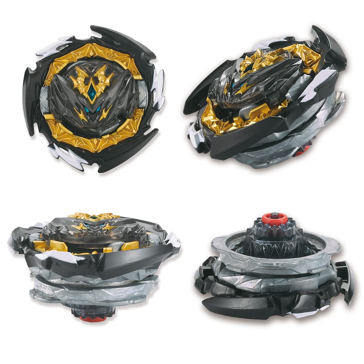 Owenkelng Bey Burst Gyro Toy Set — Arena Stadium, 12 Gyros, 4 Two-Way Launchers, 2 Handles