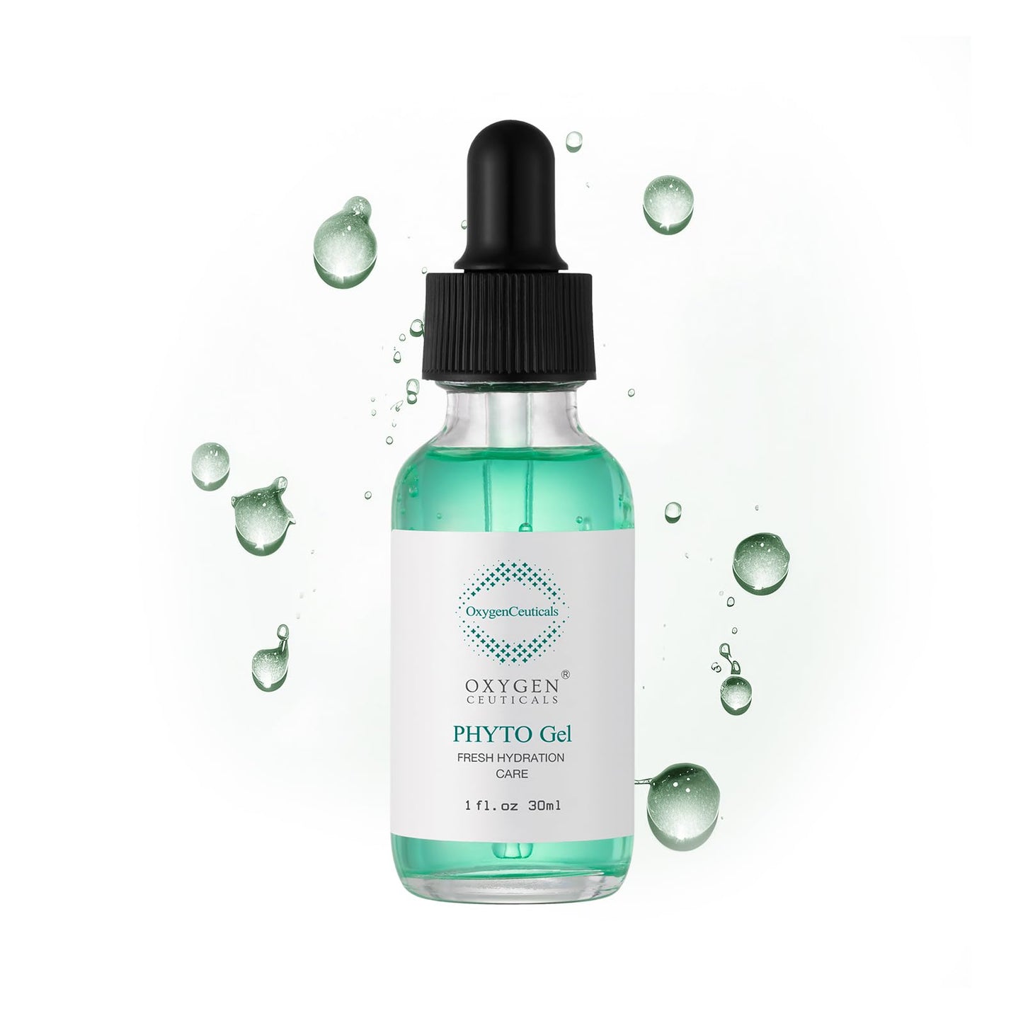 OxygenCeuticals Phyto Gel – Brightening & Soothing Serum with Niacinamide, Hyaluronic Acid & Centella (1 fl oz)