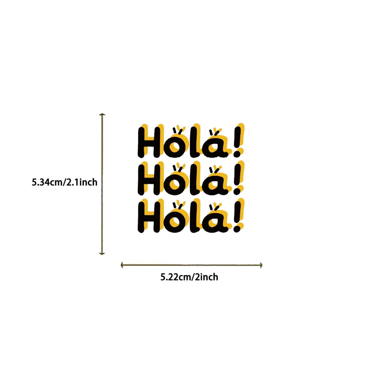 OYALAE 100Pcs Funny Spanish Motivational Stickers – Waterproof Vinyl Decals for Teens & Adults