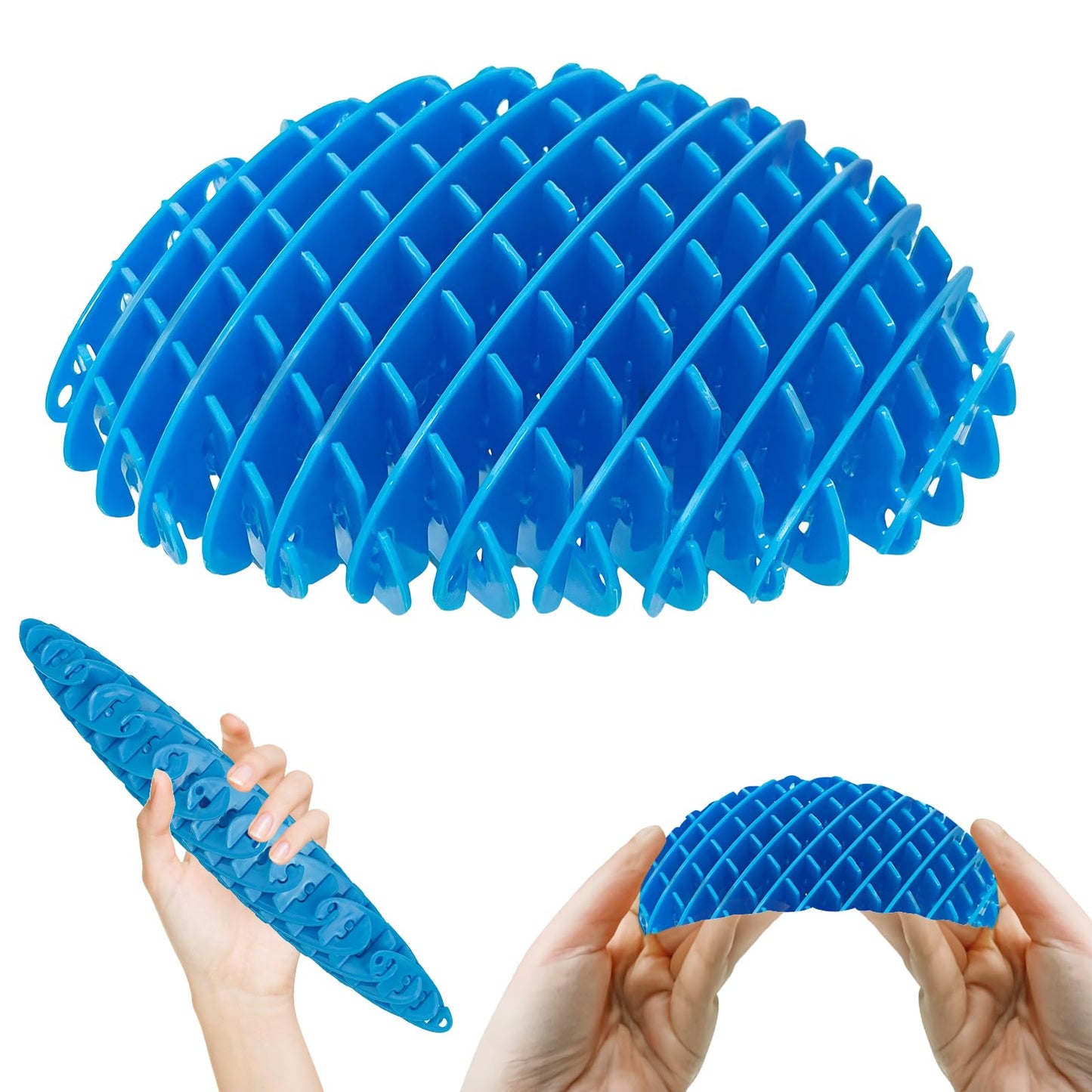 oyeftp Big Blue Fidget Toy – Sensory Tool for Teens and Adults