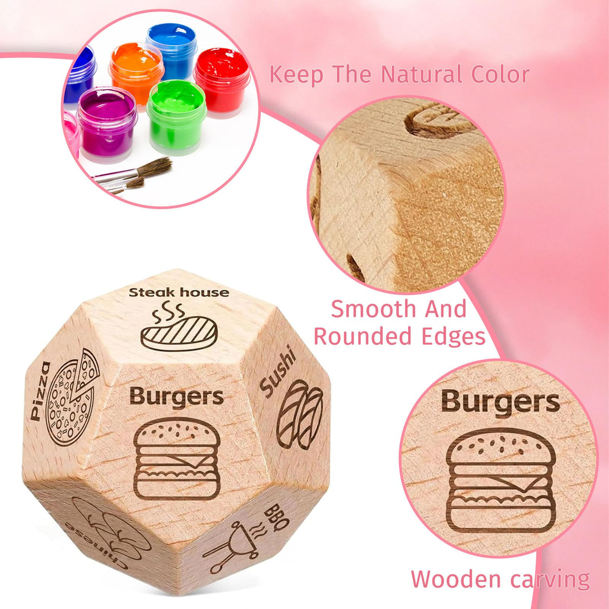 oyeftp Valentines Day Gifts for Him & Her | Date Night Dice Gift Set