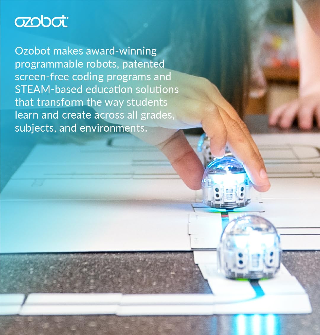 Ozobot Color Code Magnets Base Kit – Interactive Coding for Kids 5+ | 36 Tiles, Evo Required