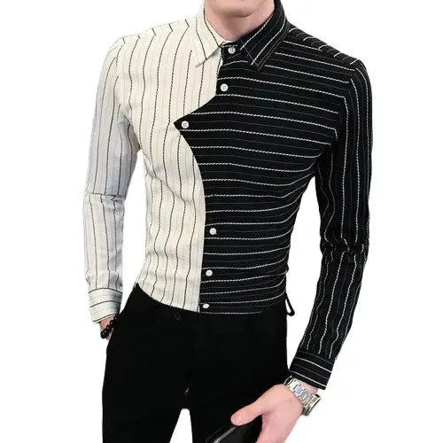 British style men shirt