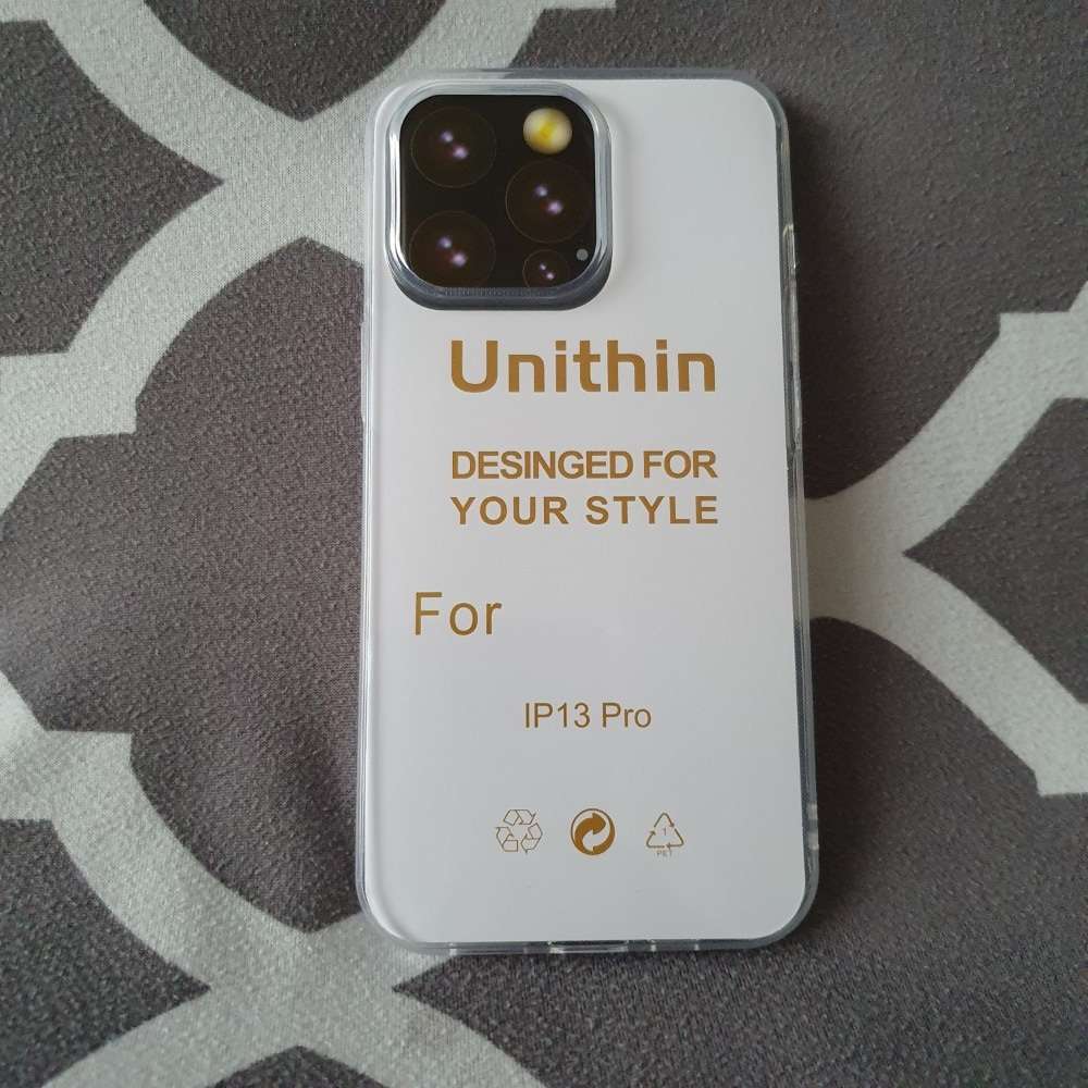 Ultra Thin TPU Clear Case - For iPhone 13 Pro