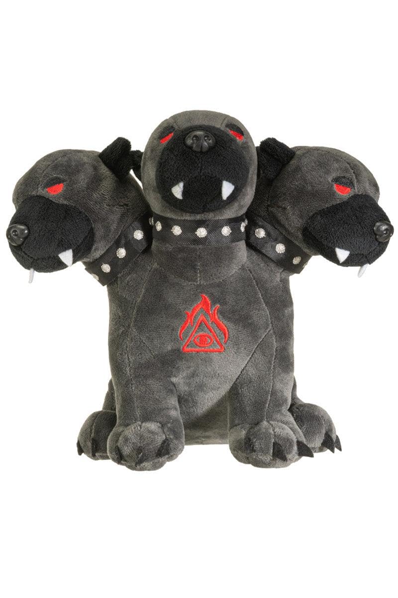 Pacific Giftware Cerberus Plush – Three-Headed Mythical Guardian, 8.5-Inch