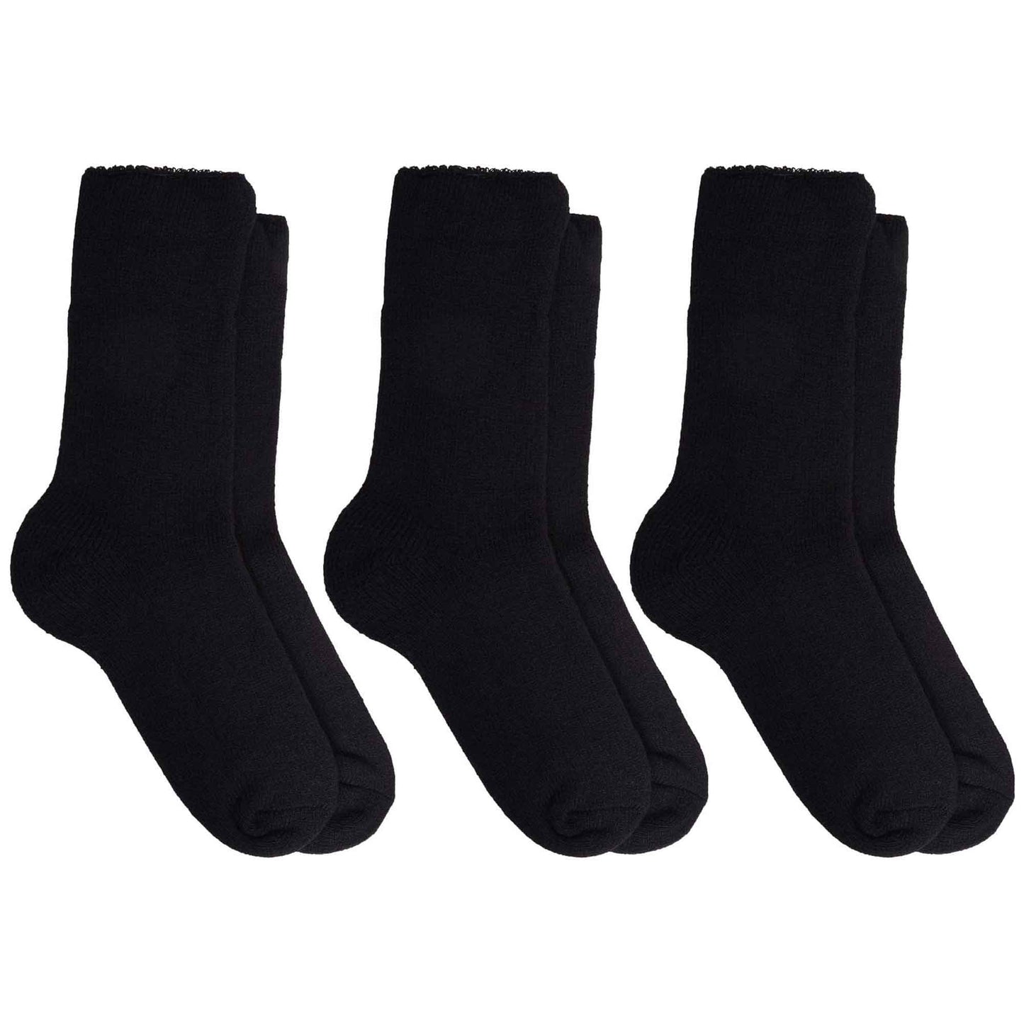 Pack of 3 Mens Heavy Duty Thermal Boot Socks Extra Warm Insulated for Hiking and Cold Weather UK Sizes 6-11 Heat 2.3 Tog Rating by Heatwave Thermalwear
