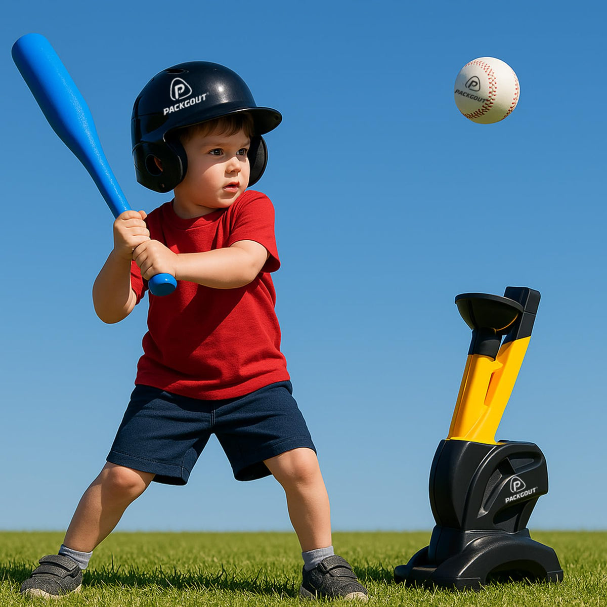 PACKGOUT Soft Foam Baseballs for Kids — Safe Indoor/Outdoor Practice