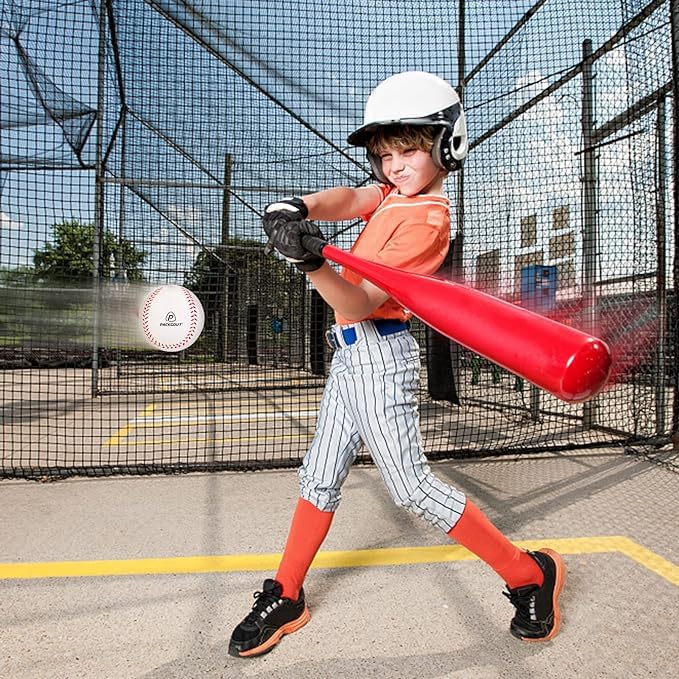 PACKGOUT Soft Foam Baseballs for Kids — Safe Indoor/Outdoor Practice