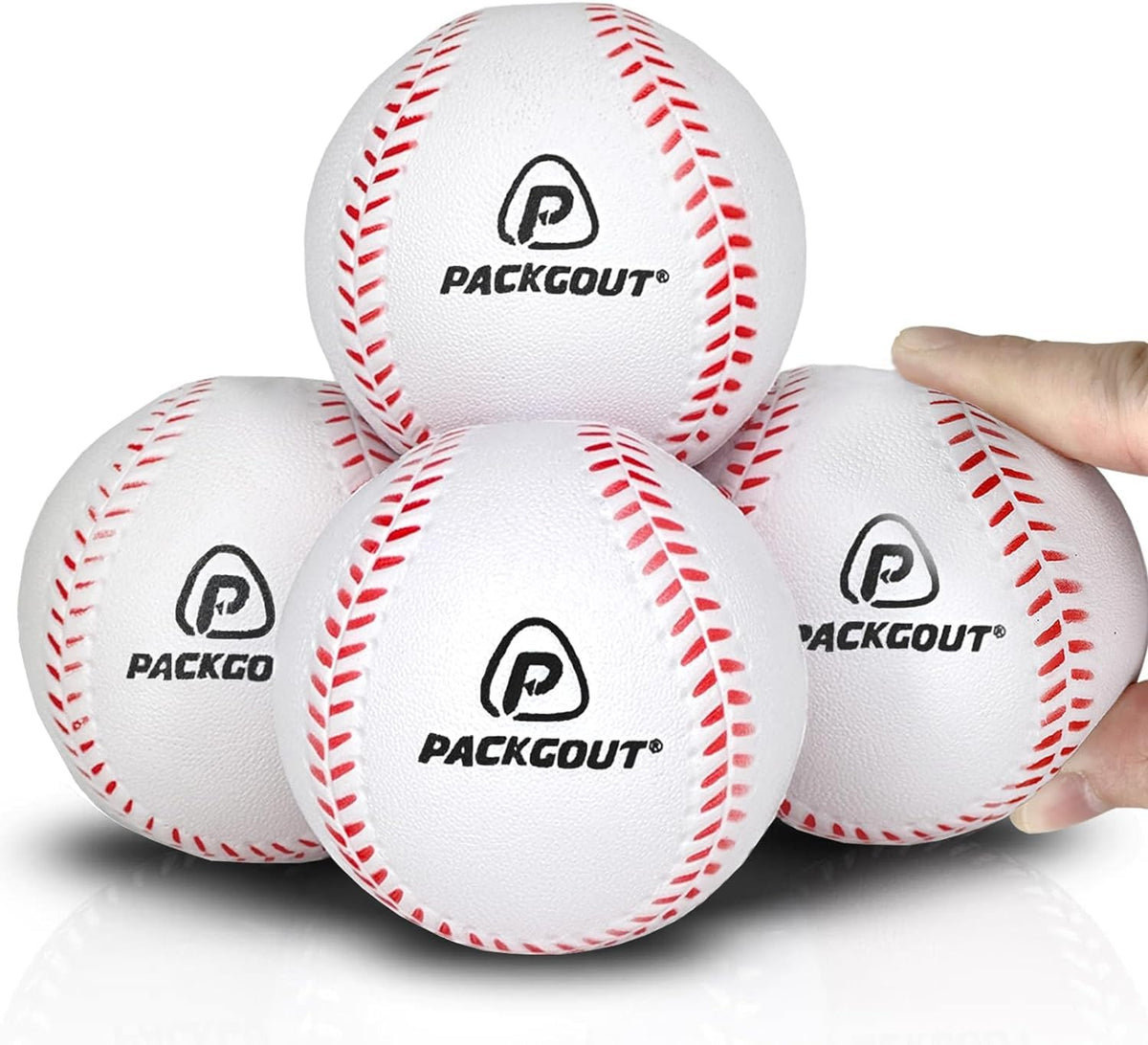 PACKGOUT Soft Foam Baseballs for Kids — Safe Indoor/Outdoor Practice