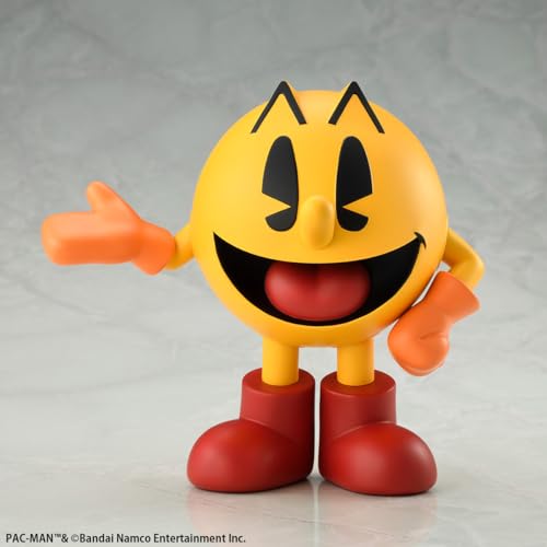BellFine Pac-Man SoftB Half Soft Vinyl Figure – 6-Inch Collectible
