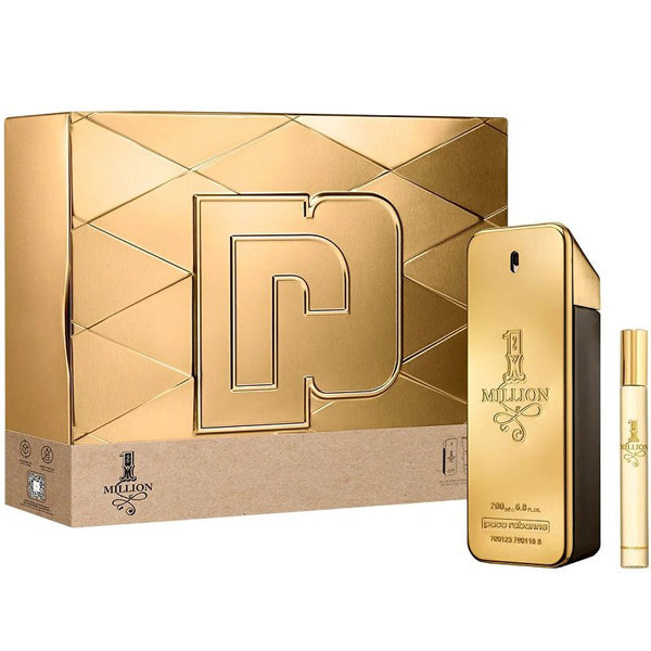 Paco Rabanne 1 Million Gift Set 200ml EDT + 10ml EDT