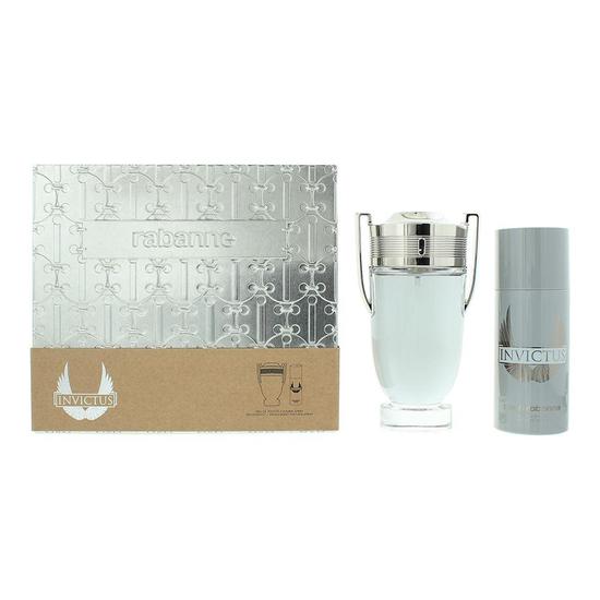 Paco Rabanne Invictus Gift Set 200ml EDT + 150ml Deodorant Spray