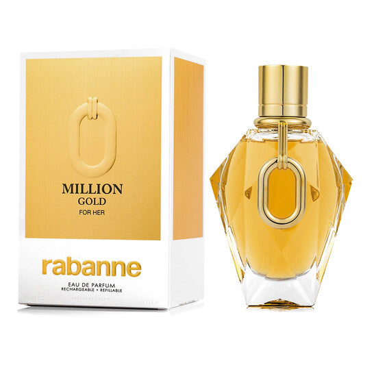 Paco Rabanne Million Gold for Her Eau de Parfum 90ml Spray Women's Fragrance