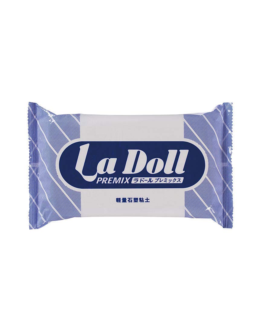 Padico Air Dry Stone LA Doll Premix Clay 400 GM – Lightweight, Pliable Doll Clay for Carving & Painting