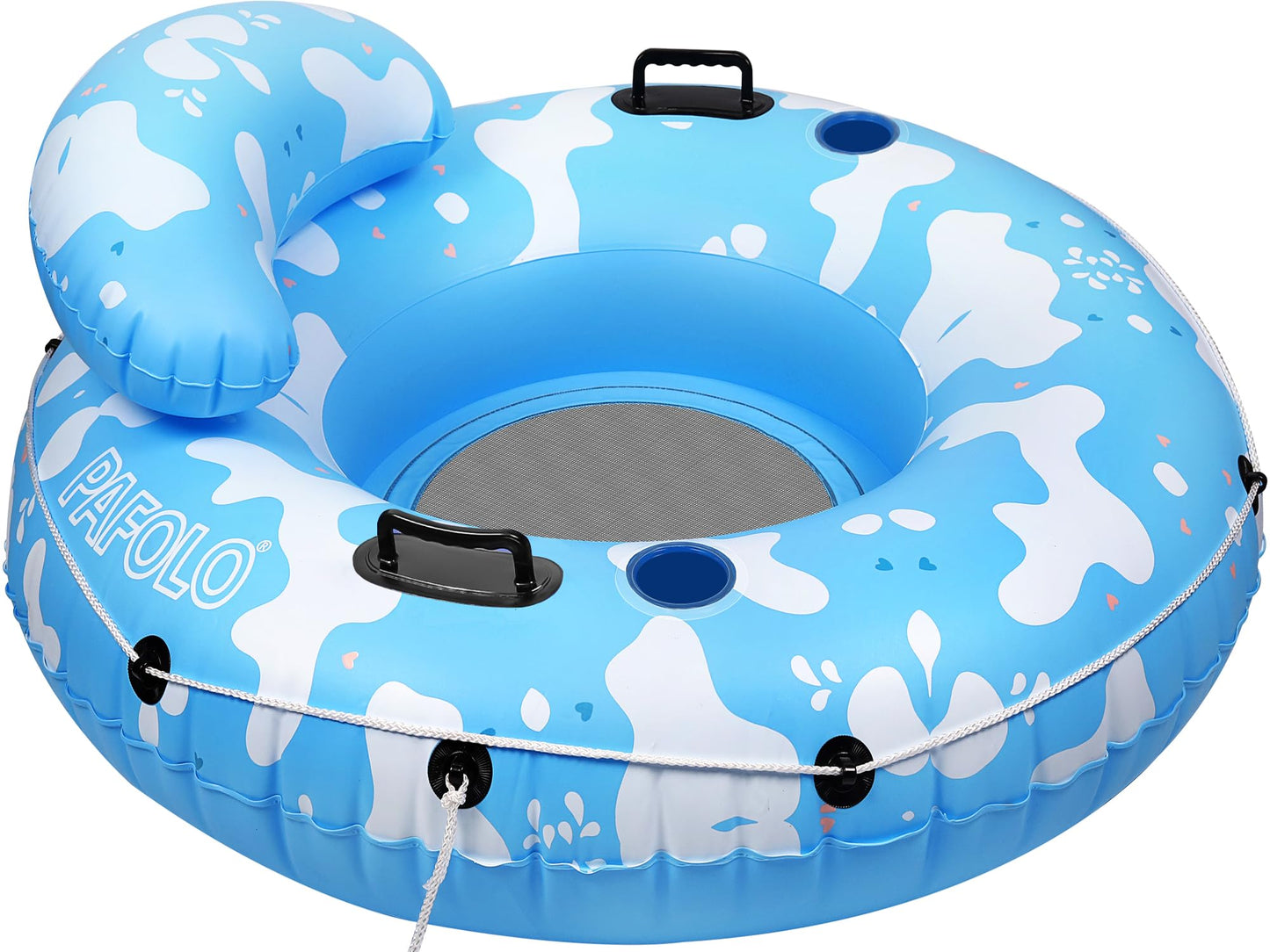 Pafolo 53-inch River Tubes: Heavy-Duty Inflatable Float for Beach, Lake & River