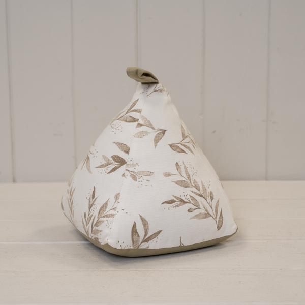 Satchville Olive Door Stop in Sage Green