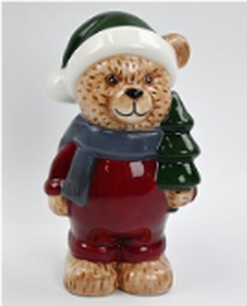 Traditional Red Suited Satchville Bear