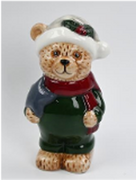 Forest Green Satchville Bear