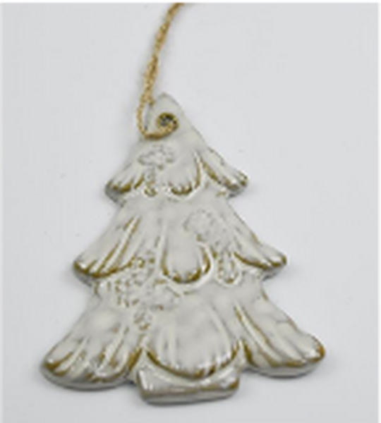 Ceramic Natural Hanging Christmas Tree