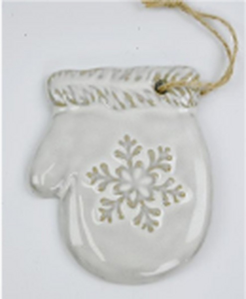Ceramic Natural Hanging Mitten