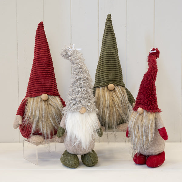 Fabric Red Santa Gonk