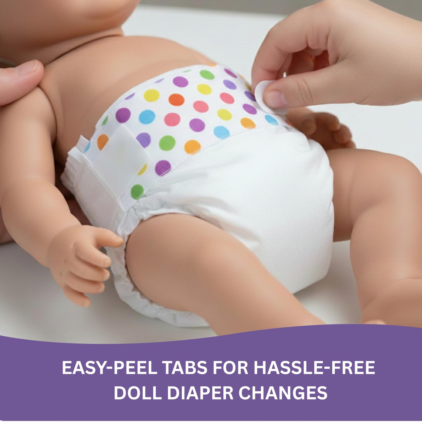 Pail Buddies Doll Diapers Refill 32 Count for Baby Alive 10–14 Inch Dolls