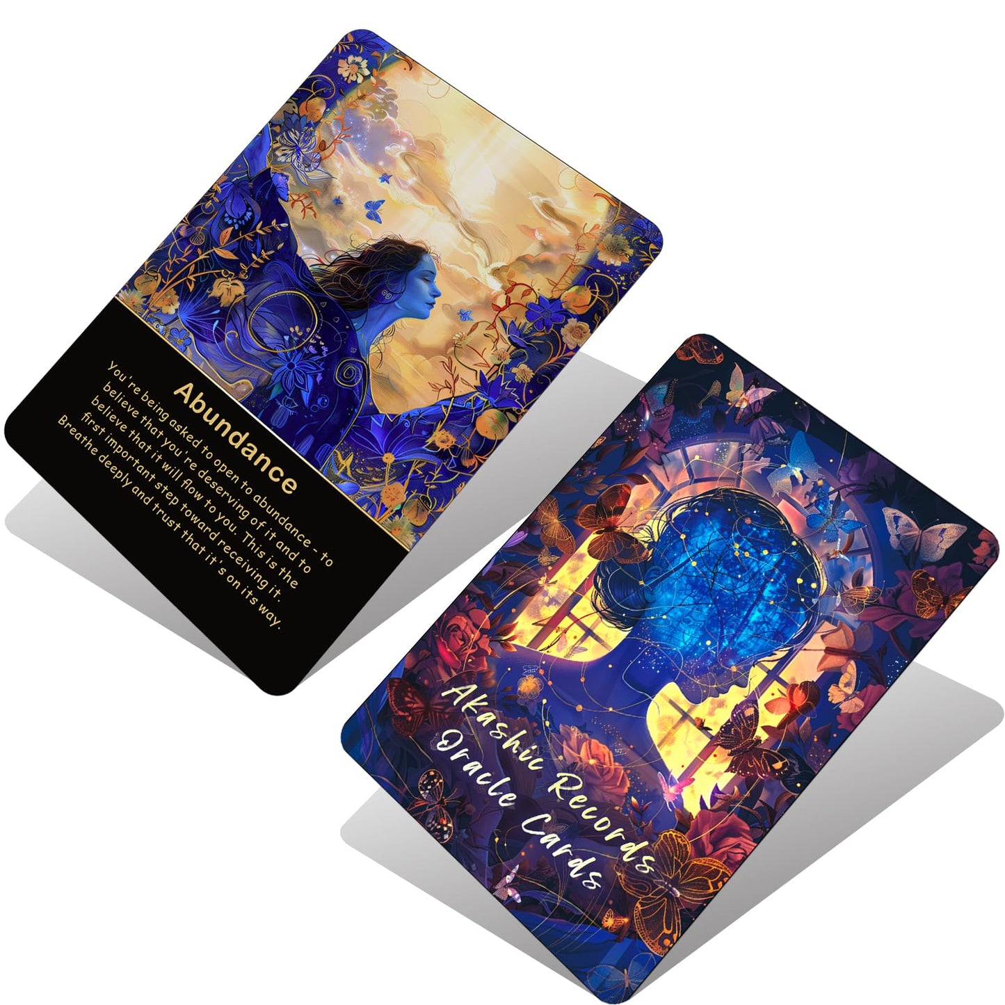 Pailing Akashic Oracle Cards – 75-Card Energy Healing Deck for Beginners & Advanced Readers