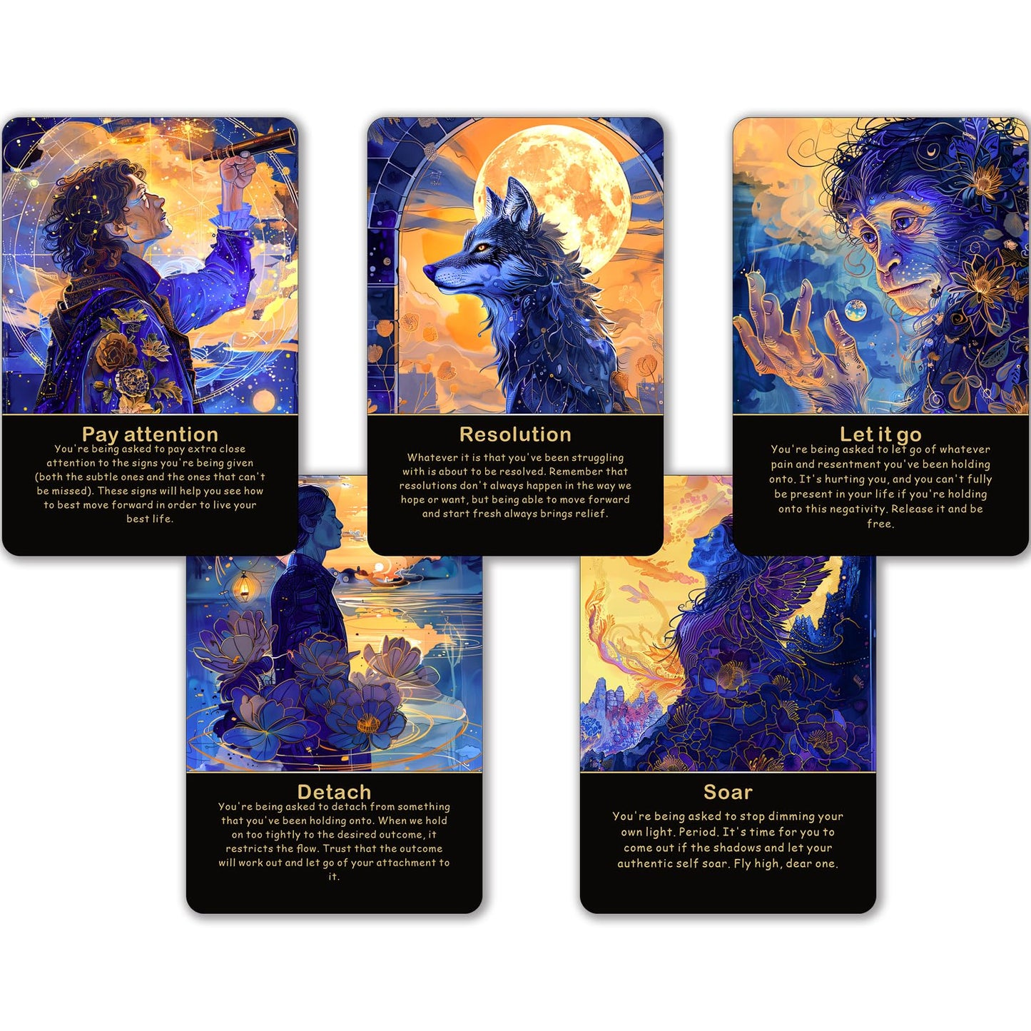 Pailing Akashic Oracle Cards – 75-Card Energy Healing Deck for Beginners & Advanced Readers