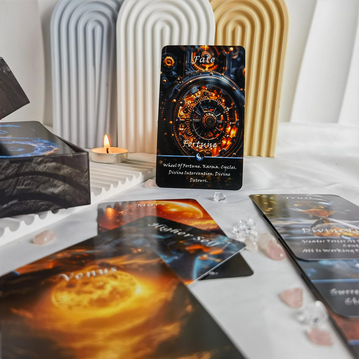Pailing Yin & Yang Oracle Cards – 68-Card Karma Connection Deck for Balance