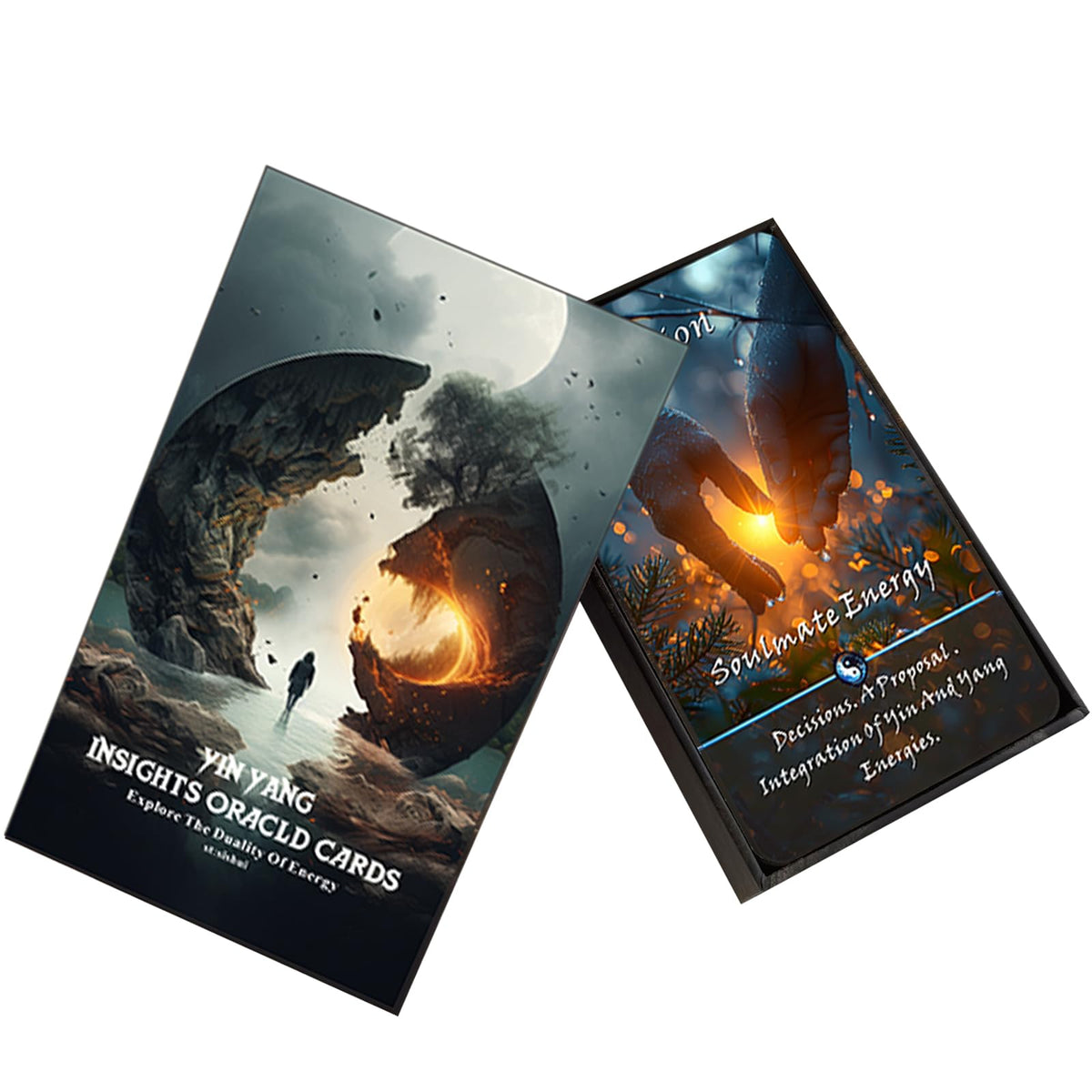 Pailing Yin & Yang Oracle Cards – 68-Card Karma Connection Deck for Balance