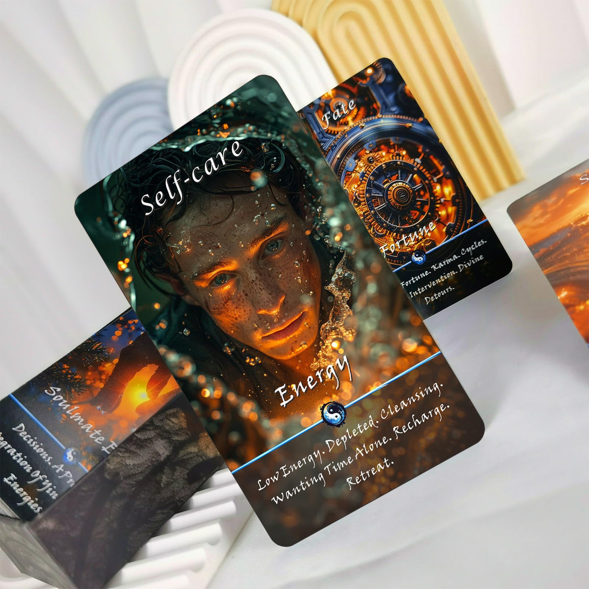 Pailing Yin & Yang Oracle Cards – 68-Card Karma Connection Deck for Balance